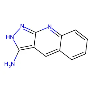 1H-pyrazolo[3,4-b]quinolin-3-amine structure
