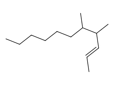(E)-4,5-Dimethylundec-2-ene structure