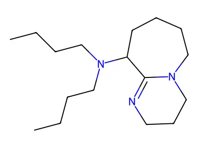 6-(Dibutylamino)-1,8-diazabicyclo[5.4.0]undec-7-ene structure