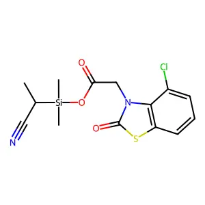N,N-diethyl-4-methyl-2-(4-methylphenyl)-2H-thiet-3-amine 1,1-dioxide structure