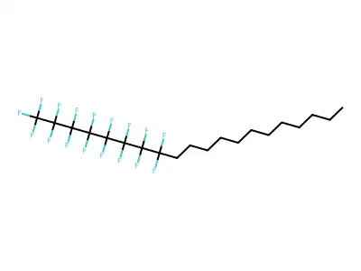 1-(Perfluoro-n-octyl)dodecane structure