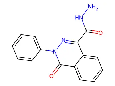 4-Oxo-3-phenyl-3,4-dihydrophthalazine-1-carbohydrazide structure