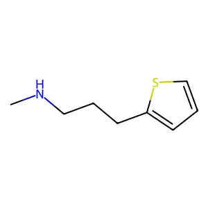 Methyl[3-(thiophen-2-yl)propyl]amine structure