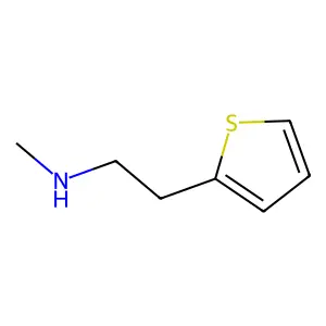 N-甲基-2-(噻吩-2-基)乙-1-胺 structure