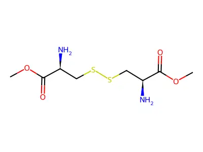 L-Cystine, 1,1'-dimethyl ester structure