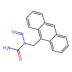Urea, (9-anthracenylmethyl)nitroso- structure