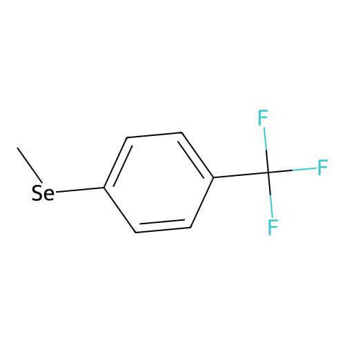 1-(Methylseleno)-4-(trifluoromethyl)benzene structure