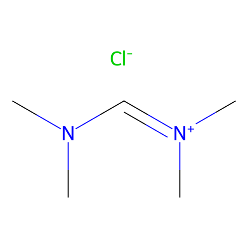 (Dimethylaminomethylene)dimethylammonium chloride structure