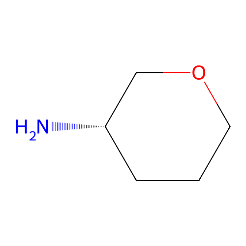 (S)-tetrahydro-2H-pyran-3-amine structure