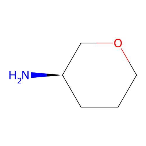 (R)-Tetrahydro-2H-pyran-3-amine structure