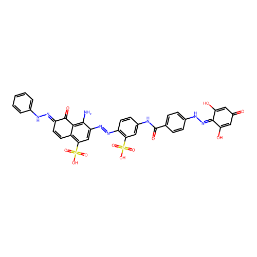 C35H26N8O11S2 structure