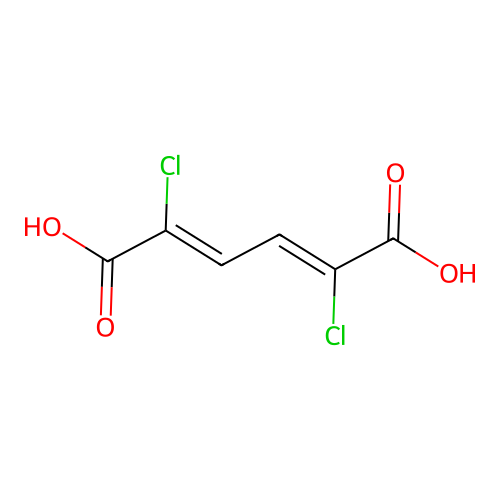 2,5-dichloromuconic acid structure