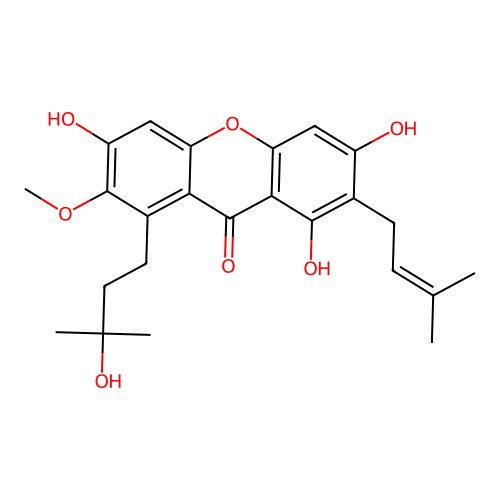 Garcinone D structure
