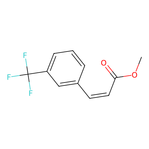 (Z)-Methyl 3-(3-(trifluoromethyl)phenyl)acrylate structure