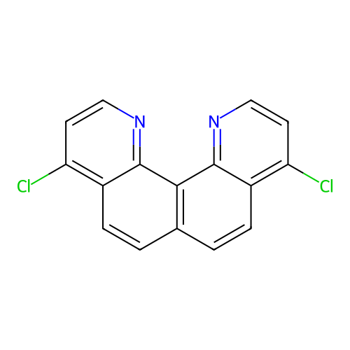 4,9-Dichloroquinolino[7,8-h]quinoline structure