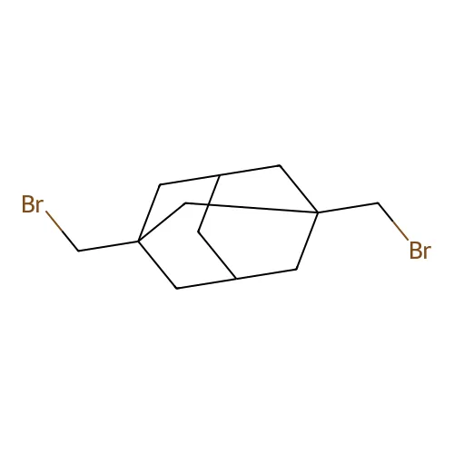 1,3-双(溴甲基)金刚烷 structure