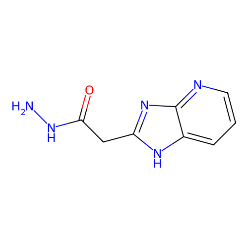 2-(3H-imidazo[4,5-b]pyridin-2-yl)acetohydrazide structure