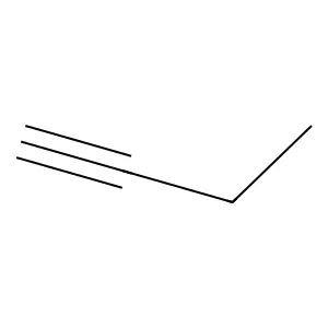 1-丁炔 structure