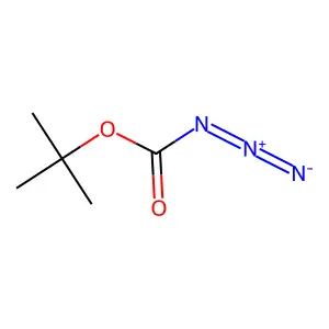 叠氮甲酸叔丁酯 structure