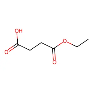 Monoethyl succinate structure