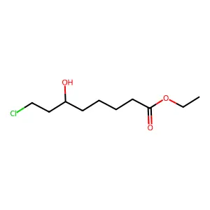 8-氯-6-羟基辛酸乙酯 structure