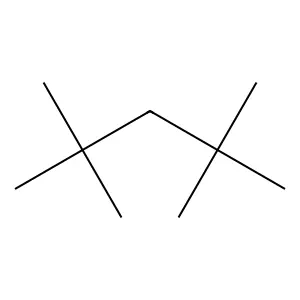 2,2,4,4-Tetramethylpentane structure
