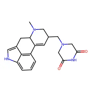 罗麦角林 structure