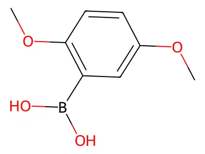 2,5-二甲氧基苯硼酸 structure