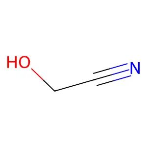 羟基乙腈 structure