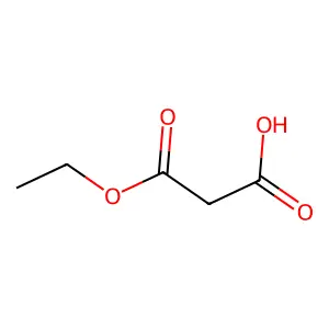 Monoethyl malonate structure