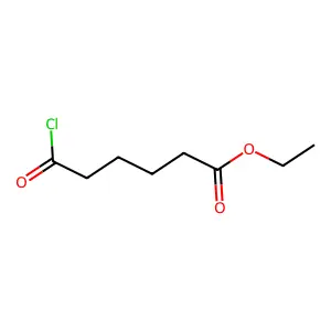 Hexanoic acid, 6-chloro-6-oxo-, ethyl ester structure