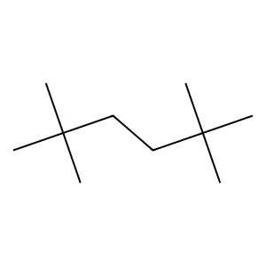 2,2,5,5-Tetramethylhexane structure