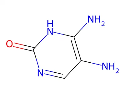 4,5-Diamino-1,2-dihydropyrimidin-2-one structure