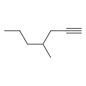 4-Methylhept-1-yne structure