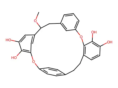 Marchantin J structure