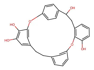 Marchantin L structure