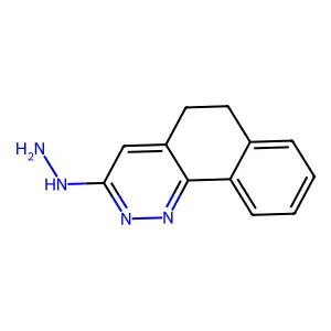 5,6-Dihydro-3-hydrazinobenzo(H)cinnoline structure