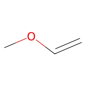甲基乙烯基醚 structure