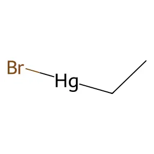 乙基溴化汞 structure