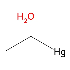 Ethylhydroxymercury structure
