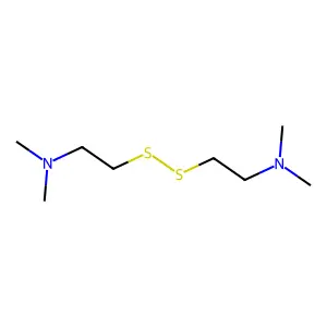 2,2'-Dithiobis(N,N-dimethylethanamine) structure