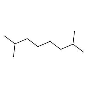 2,7-二甲基辛烷 structure