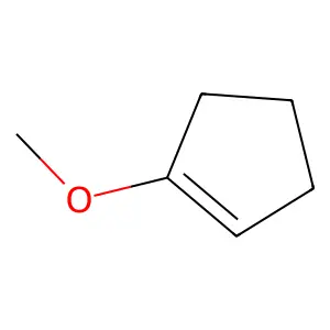 1-Methoxycyclopentene structure