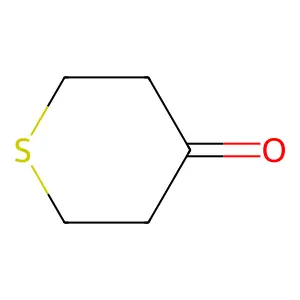 四氢噻喃-4-酮 structure