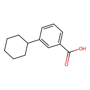 3-环己基苯甲酸 structure