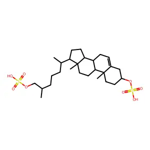 26-羟基胆固醇二硫酸酯 structure