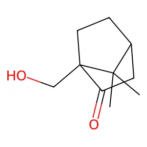 1-Hydroxymethyl-7,7-dimethylbicyclo[2.2.1]heptan-2-one structure