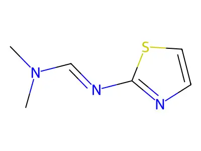 N,N-Dimethyl-N'-(thiazol-2-yl)formimidamide structure