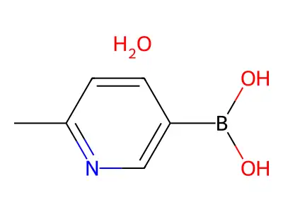 2-Methylpyridine-5-boronic acid structure
