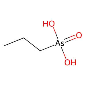1-丙烷胂酸 structure